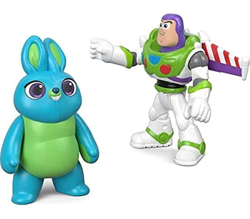 Fisher-price Disney Pixar Toy Story 4 Bunny And Buzz Lighty