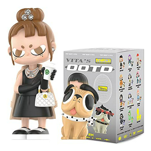 Muñeco Figura Acción Pop Mart Vita's Ootd Series 12pc Caja D