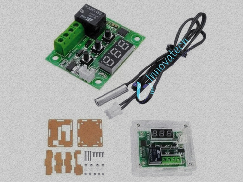 Termostato Para Incubadora 12v + Case De Acrilico