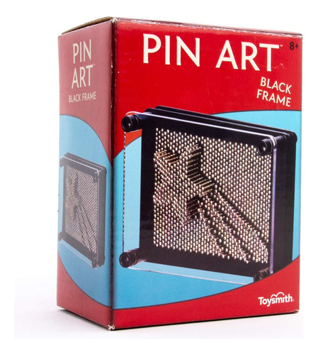 Pantalla De Pin Art Marco Negro 9.5 X 12.7 Cm