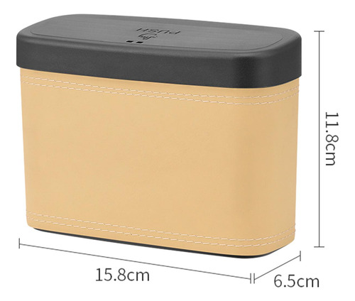 3 Mini Soporte Para Basura De Coche Para 3 Piezas
