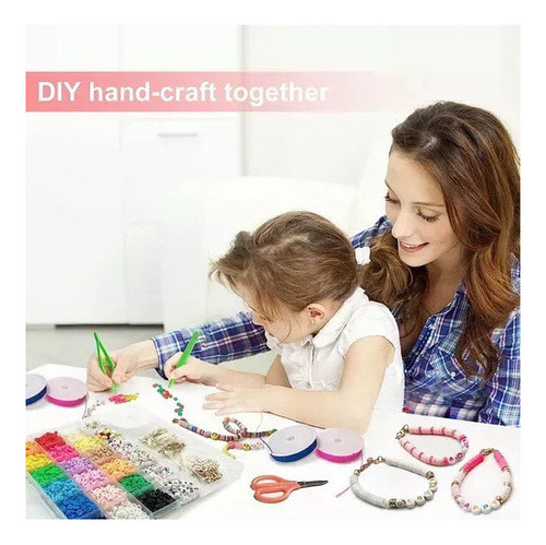 Kit Para Hacer Pulseras Con Cuentas De Arcilla 5100