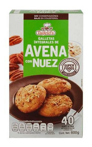 Galletas De Avena Con Nueces Taifeld´ - Kg a $40000