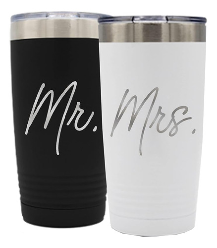 My Personal Memories Mr And Mrs Juego 2 Vasos Viaje Acero In