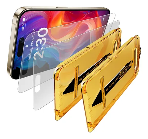 comprar 2 Micas Mate Cristal Templado Para Iphone Kit De Instalación Iphone 11\u002Fxr
