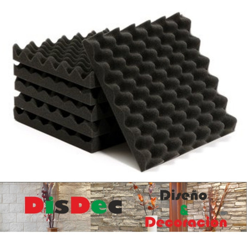 Placa Panel Acústico Espuma X Panel Basic 500 X 500 X 25 Mm