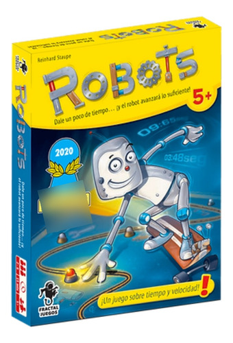 Juego De Mesa Colaborativ - Robots - 5+ Años 