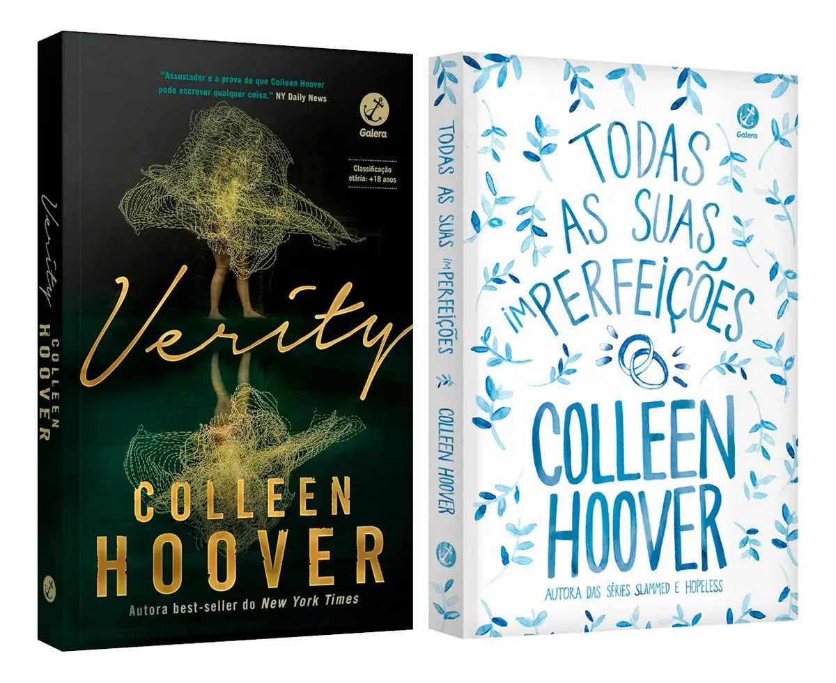 Verity + Todas As Suas Imperfeições: Autora Best-seller Do The New York Times, De Colleen Hoover. Nao Possui, Vol. 1. Editorial Galera Record, Capa Mole, Edição 1 Em Português, 2019