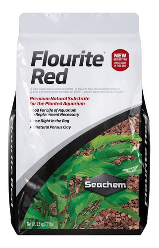 Sustrato Acuario Plantado Seachem Flourite Red 3.5 Kg