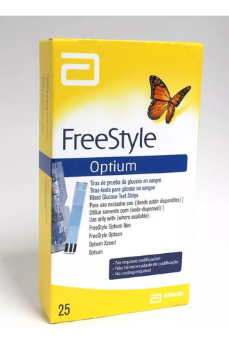 Cintas De Glicemia Freestyle Optium