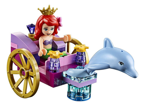 Lego Ariels Carruaje De Delfines Playset 10723