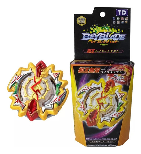 Beyblade Burst Turbo B-126 Left Apollos. Trompo De Metal