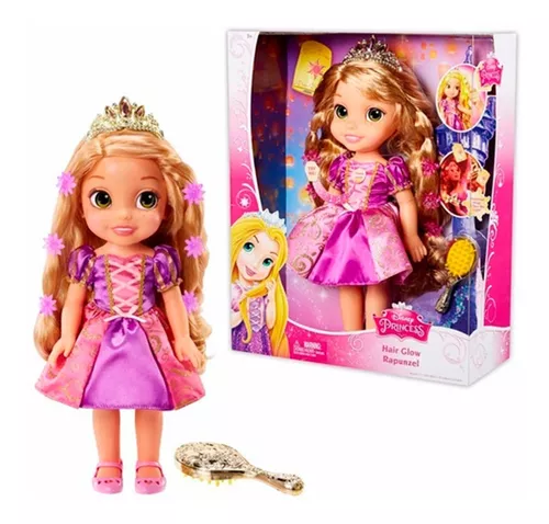 Obobb Rapunzel brinquedos, boneca de maquiagem, brinquedo de