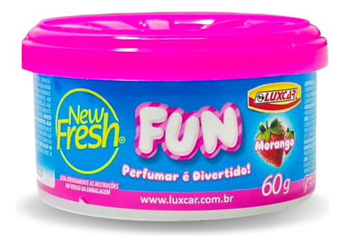 Cheirinho Automotivo New Fresh Gel Fun Luxcar