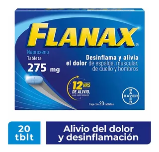 Flanax Naproxeno (275 Mg)