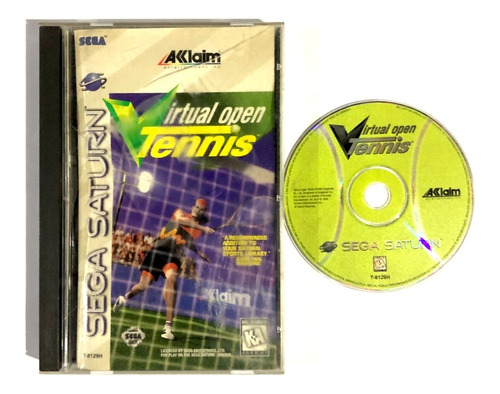 Virtual Open Tennis - Juego Original Para Sega Saturn Ntsc