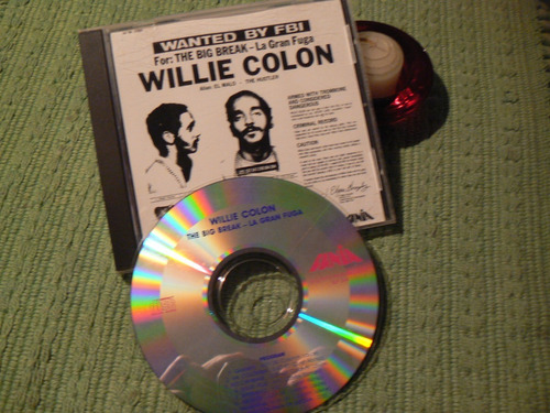 Willie Colon La Gran Fuga  Cd Solo Joyas Colección 2023 Ec  