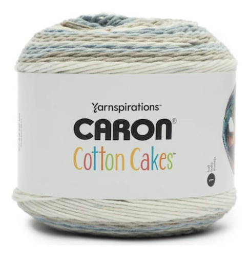 Cotton Cakes - Hilo Autorayado (485 M, 250 G), Color Az...