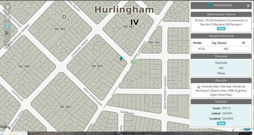 Imagen 2 de 3 de Lote De 444 Mt2 Con Pequeña Construccion Y Local