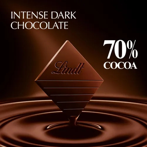 Bolsa Lindt Chocolate 70% Cacao Mini 171g (3 Bolsas)