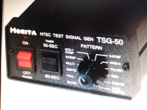 Generador De Señales Tv Ntsc Horita Modelo Tsg-50