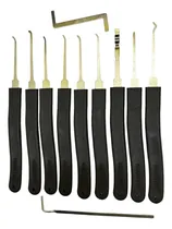 Comprar Kit Completo Ganzuas Goso Herramienta Para Cerrajeria 9 Pz