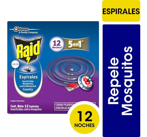 Raid Country Caja 12 Espirales