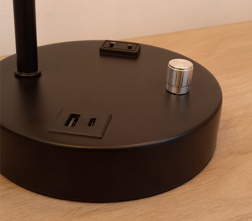 Imagen 7 de 7 de Lámpara De Mesa De Noche Moderna.