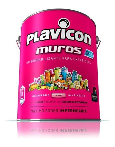 Plavicon Muros Frentes Impermeabilizante 12kg Pintumm