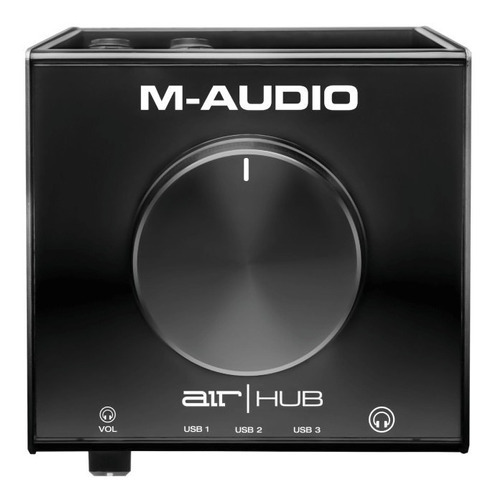 Interface M-audio Monitoramento De Áudio Air Hub Usb Cor Preto 110v/220v