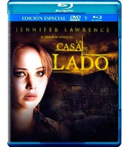 La Casa De Al Lado Jennifer Lawrence Pelicula Blu-ray + Dvd