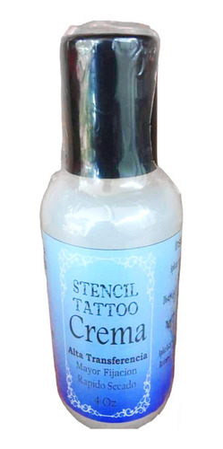 Pega Stencil Tattoo Gel Para Tatuaje 120ml Mayor Fijacion