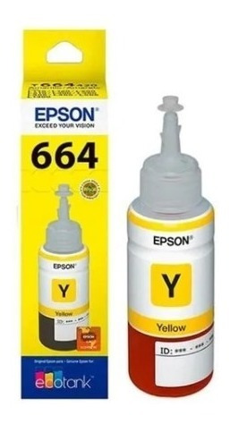 Epson Botella 664 Amarillo L220/l455/l56