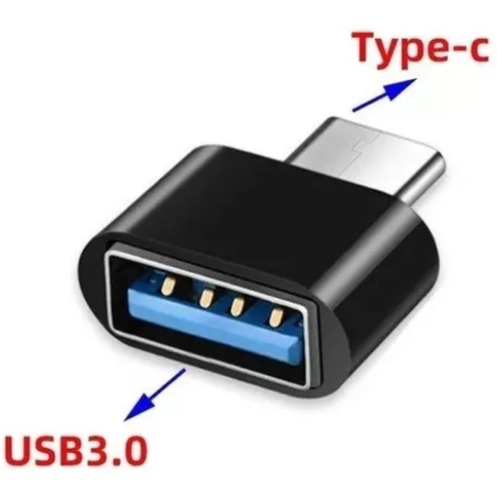Adaptador USB para ratón celular, varios colores, color negro