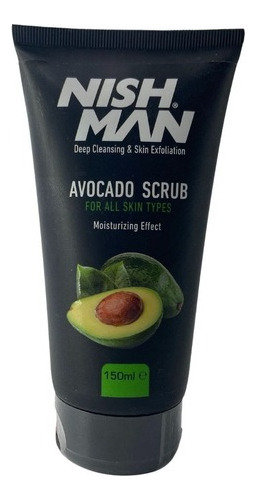 Exfoliante Cara Y Piel Aguacate 150ml Nishman Barberias 