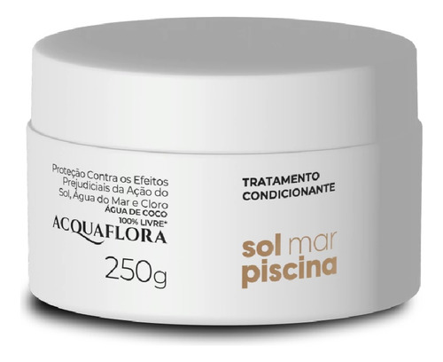 Mascara Acquaflora Proteção Sol Mar Piscina 250g