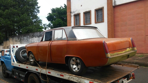 Imagem 10 de 14 de Aero Willys Hot Rod 6cc Opala Teto Cromado P/ Terminar Refor