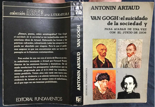 Van Gog Y Para Acabar De Una Vez. Antonin Artaud 1a. Ed.