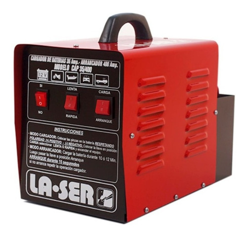 Cargador De Batería Arrancador 12v Auto Camioneta 400a Laser