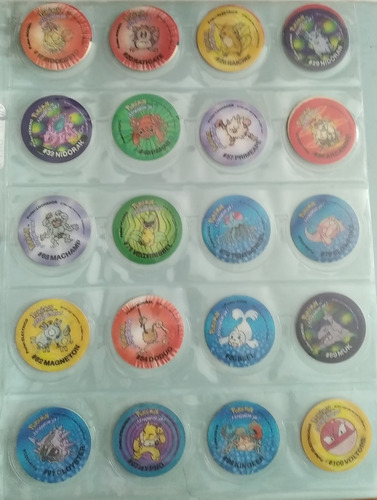 Tazos Pokemon Poderes Colección