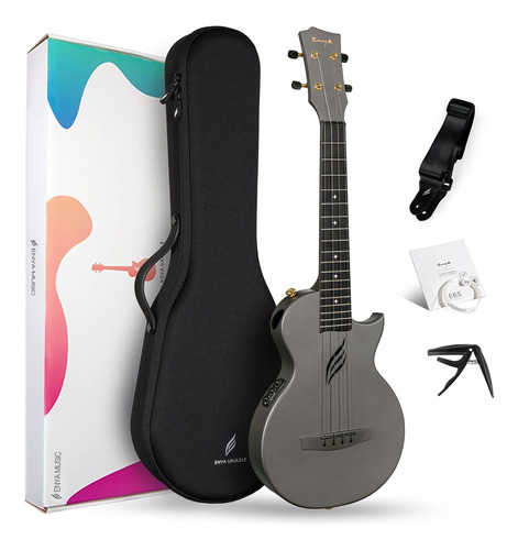 Ukelele Enya Tenor 26 Fibra Carbono Acousticplus Cutaway