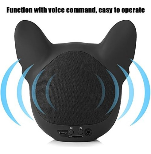 Pusokei Altavoz Portátil Con Forma De Perro Altavoz Con De
