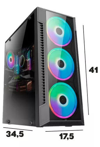 PC Gamer Completo I5, HD 500GB, Placa De Vídeo GT730, 8GB