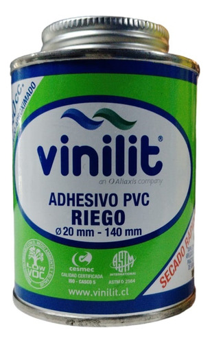 Adhesivo Pvc Riego 240cc Vinilit