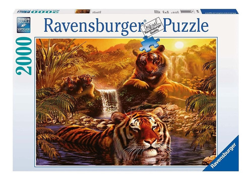 Rompecabezas 2000 Piezas Ravensburger - Tigres