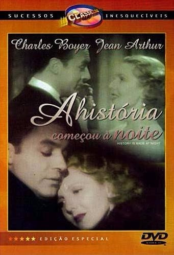 A História Começou À Noite - Dvd - Charles Boyer Jean Arthur