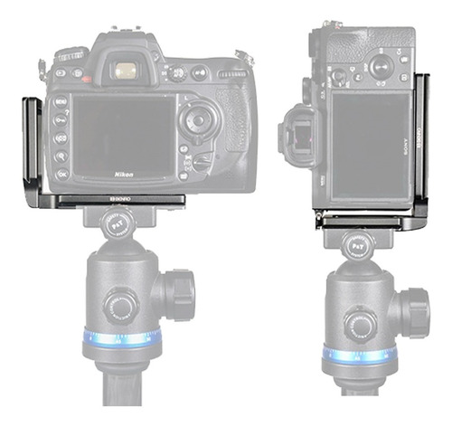 Imagen 2 de 10 de Platina Soporte En L Benro P/ Camara Dslr Blb1 T/arca Swiss