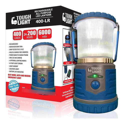 Linterna Led Recargable Touch Light, 200 Horas De Luz Con Un