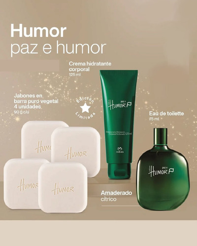 Natura Humor Paz Desodorante Jabones