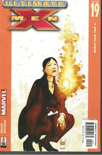 Ultimate X-men N° 19 - Em Inglês - Editora Marvel - Formato 17 X 26 - Capa Mole - Bonellihq Cx242 Nov23